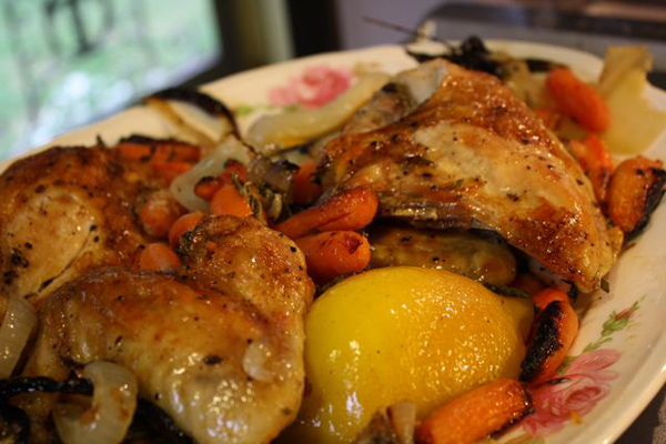 perfect roasted chicken | the both and | shorts and longs | julie rybarczyk perfect roasted chicken | the both and | shorts and longs | julie rybarczyk